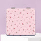Mirroray - Foldable Floral PU Leather Makeup Mirror