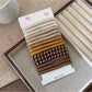 Gifty - Minimalist Braided Hair Ties Set Thick Scrunchies