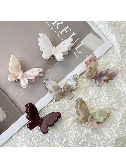 Beau - Double Layer Butterfly Hair Clip