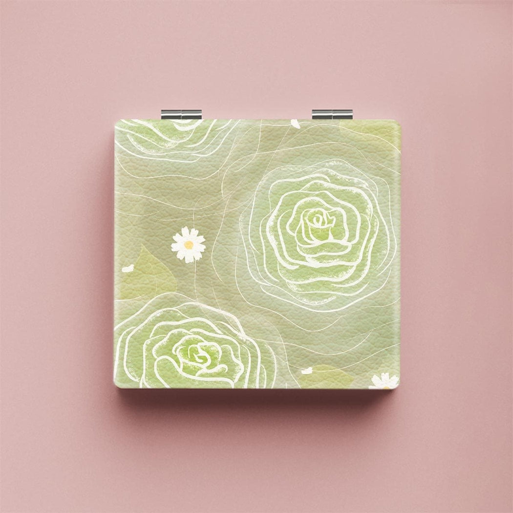 Mirroray - Cartoon Pattern Folding Compact Makeup Mirror