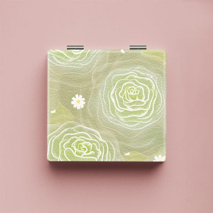 Mirroray - Cartoon Pattern Folding Compact Makeup Mirror