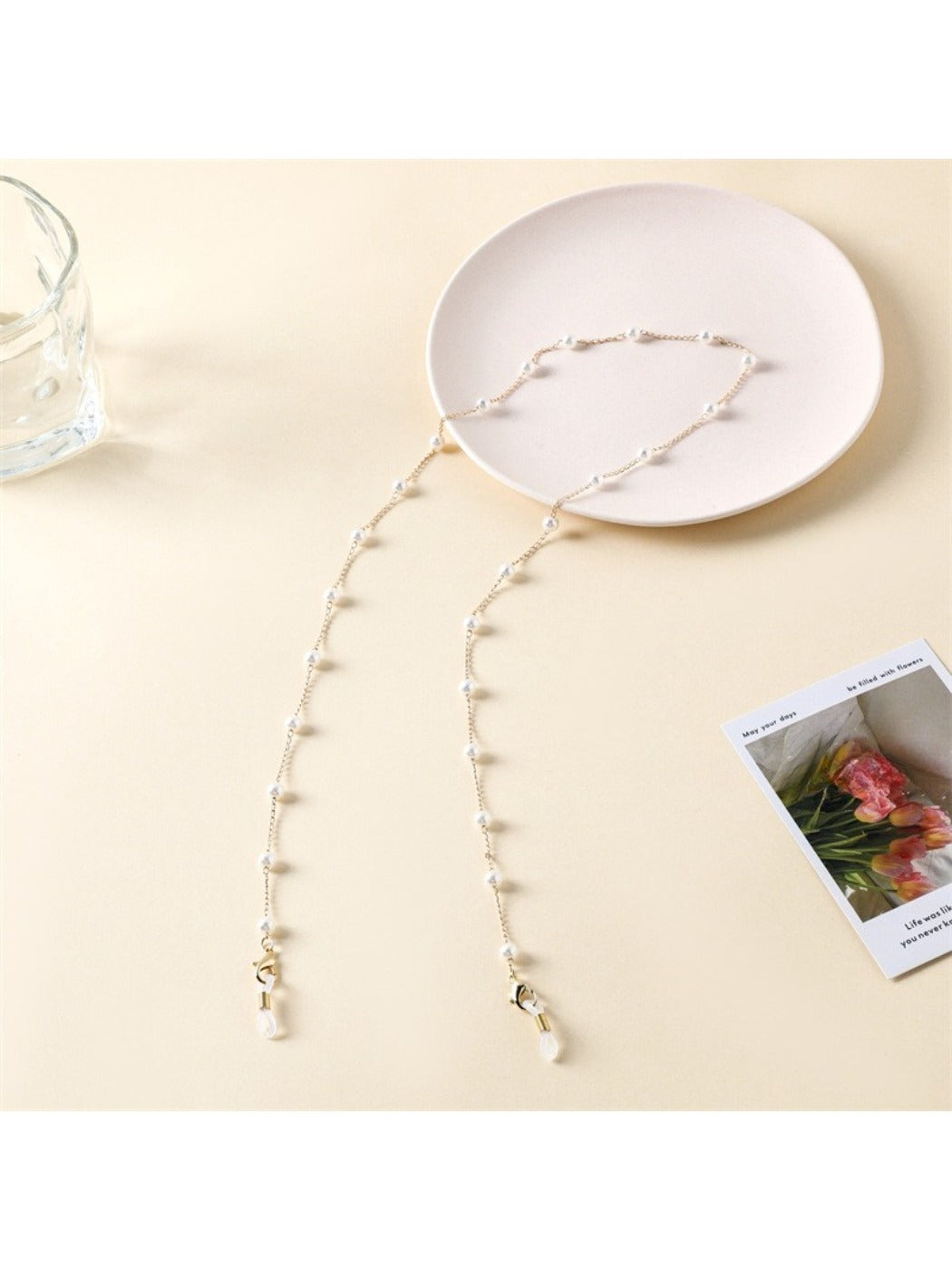 Velra - Elegant Beaded Eyeglass Strap