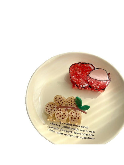 Beau - Fruit Shape Acetate Hair Clip