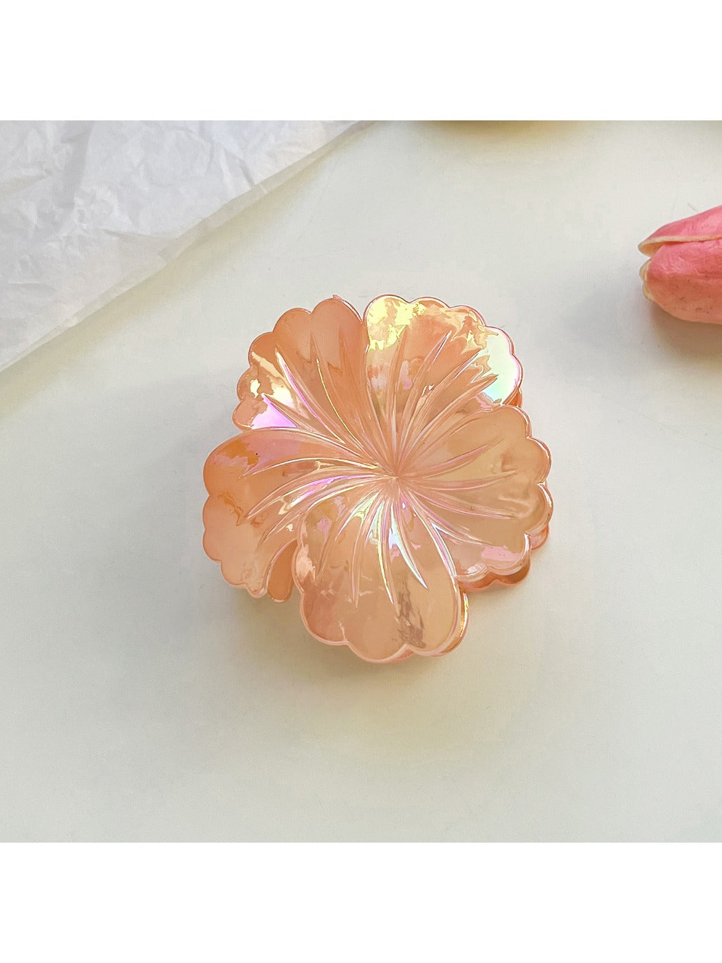 Beau - Colorful Egg Flower Shaped Hair Clip