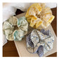 Gifty - Forest Grid Floral Hair Loop
