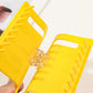 Beau - Yellow Caution Sign Shaped Claw Clip
