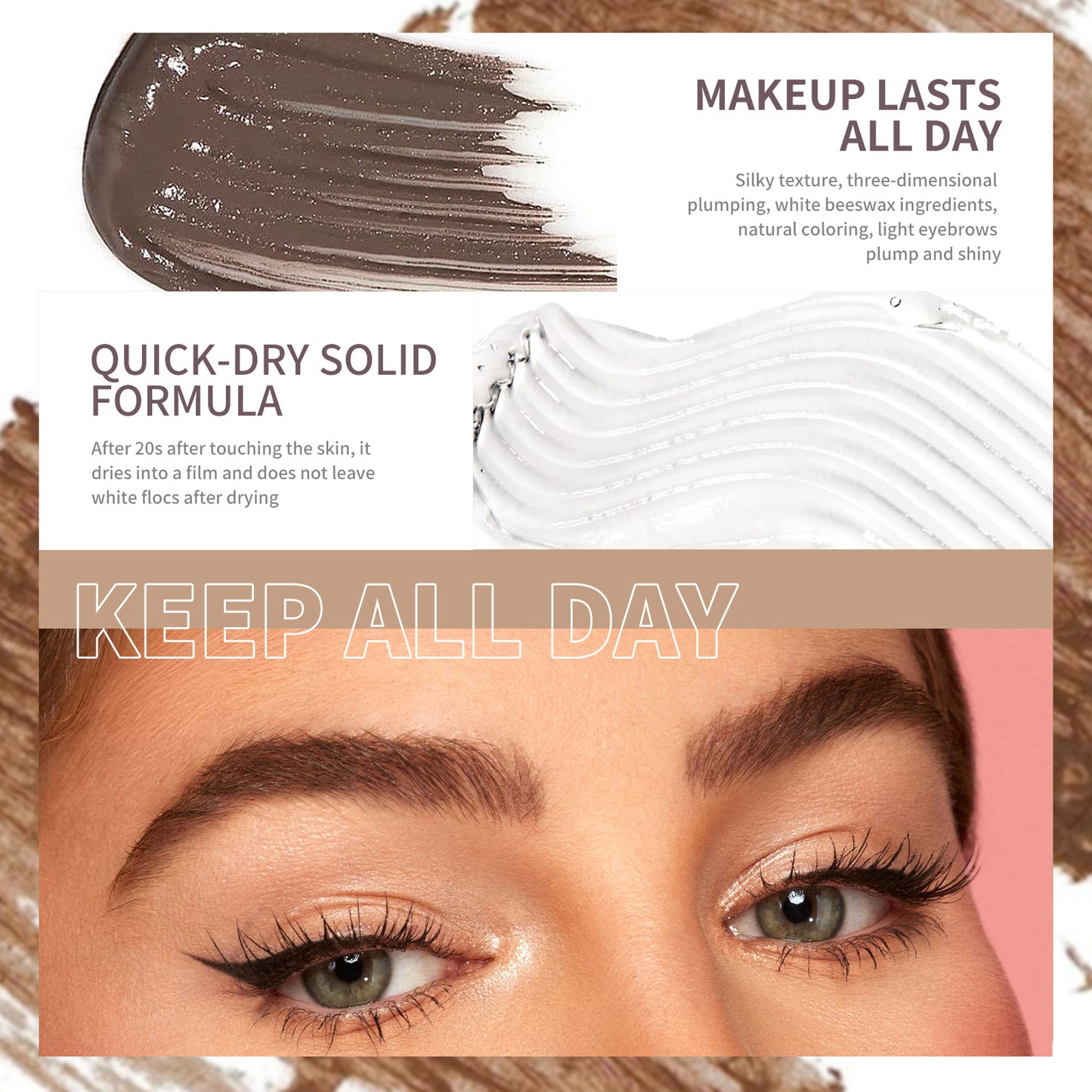 Natural Brow Shaper Waterproof and Silky