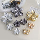Beau - Petal Shape Plastic Alloy Fashion Claw Clip