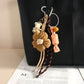 Keypus - Petal Detail Dog Key Ring Bag Charm