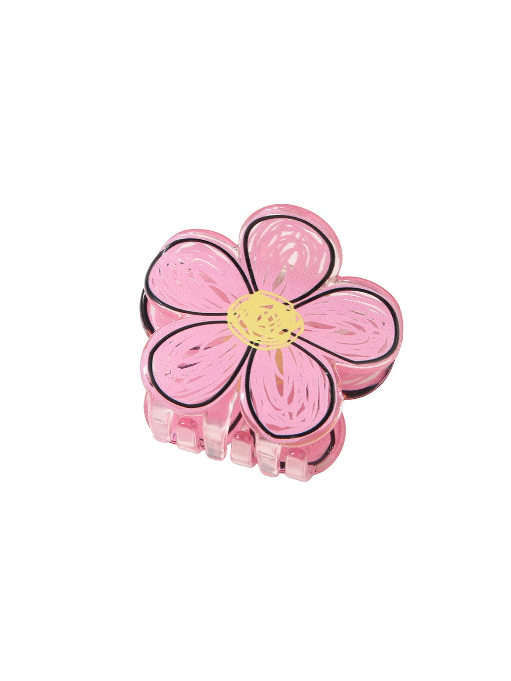 Beau - Flower-Shaped Claw Clip