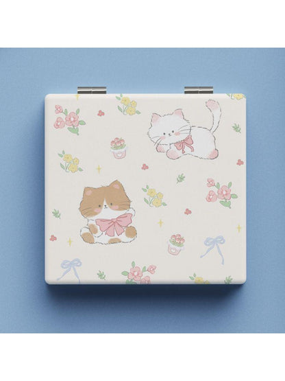 Mirroray - Cartoon Animal Square Makeup Mirror
