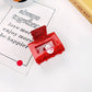 Beau - Cute Rectangle Christmas Claw Clip