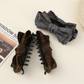 Beau - Textured Bow Bun Styling Banana Clip