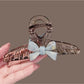 Beau - Butterfly Bow PVC Alloy Decorative Claw Clip