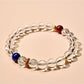 Lovra - Minimal Geometric Crystal Beaded Bracelet