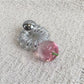 Gifty - Clear Fruit Charm Spiral Hair Tie