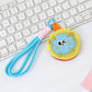 Keypus - Cartoon Color Block Lanyard Keychain