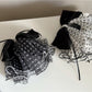 Gifty - Sheer Polka Dot Hemmed Scrunchie