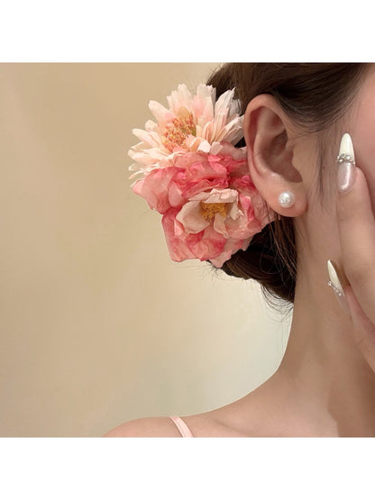 Beau - Bohemian Style Rose Blossom Hair Clip