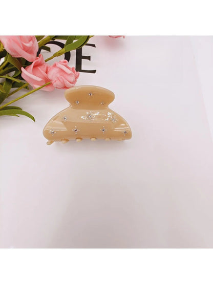 Beau - Starry Rhinestone-Embellished Elegant Hair Clip