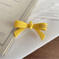 Beau - Bow Shaped Acrylic Duckbill Decorative Hair Clip