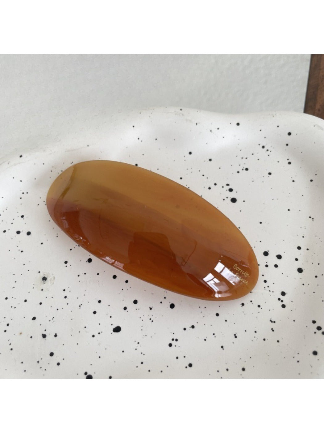 Beau - Minimally Elliptical Acetate Hair Clip