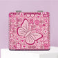 Mirroray - PU Case Square Portable Makeup Touch-Up Mirror
