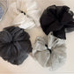 Beau - Polka Dot Ruffle Banana Clip Hair Accessory