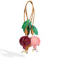 Keypus - Cute Pomegranate-Shaped Charm Keychain