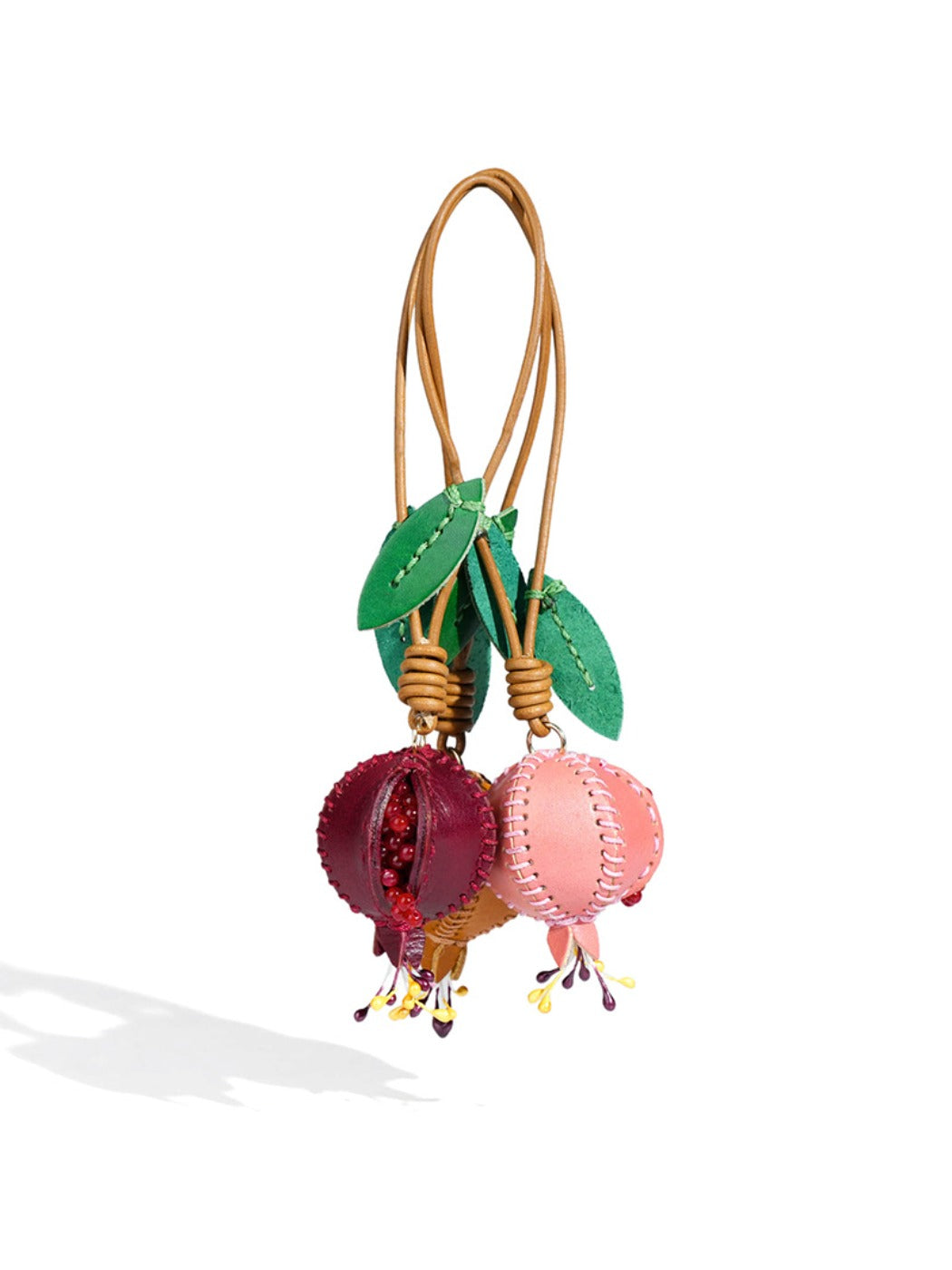 Keypus - Cute Pomegranate-Shaped Charm Keychain