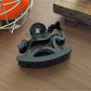 Beau - Openwork Rocking Horse Plastic Claw Clip