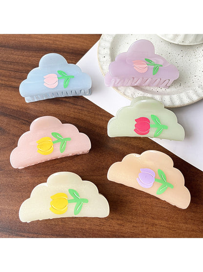 Beau - Modern Minimalist Tulip Hair Claw Clip