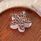 Beau - Adorable Leopard Print Flower Shaped Claw Clip