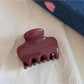 Beau - Plastic and Alloy Rounded Rectangle Claw Clip