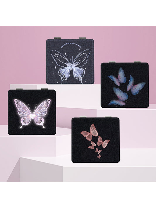 Mirroray - Dreamy Butterfly Pattern Makeup Mirror