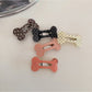 Beau - Acetate Fiber and Alloy Bone Shape French Barrette