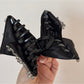 Beau - Satin Look Beaded Triangle Claw Clip