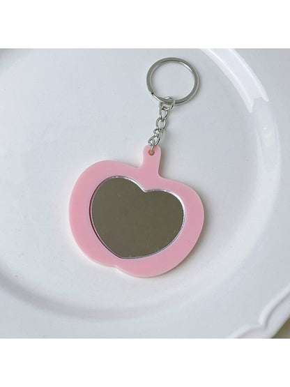 Keypus - Apple Shaped Mirror Keychain