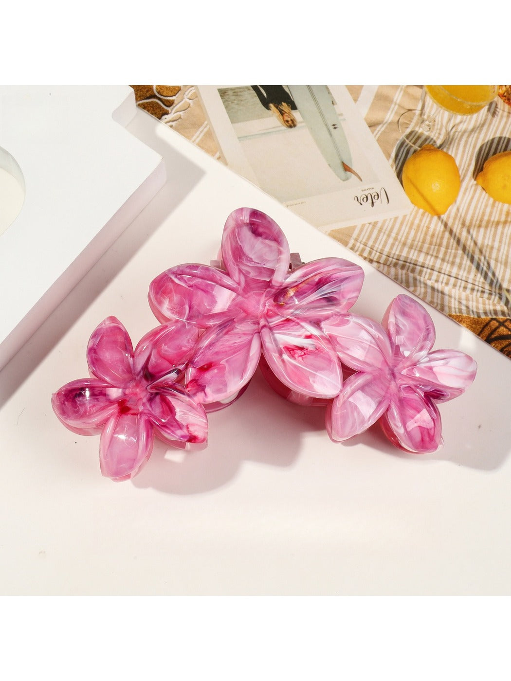 Beau - Frangipani Flower Hair Clip