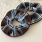 Gifty - Temperament Plaid Embroidery Scrunchie
