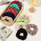 Gifty - Solid Color Pleated Hair Loop