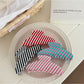 Beau - Striped Acrylic Glossy Finish Claw Clip