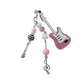 Keypus - Beaded Guitar Music Note Keychain
