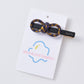 Beau - Stripe Bowtie Hair Clip