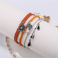 Lovra - Beaded Ethnic Style Pendant Bracelet