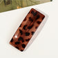 Beau - Retro Leopard Print Hair Clip