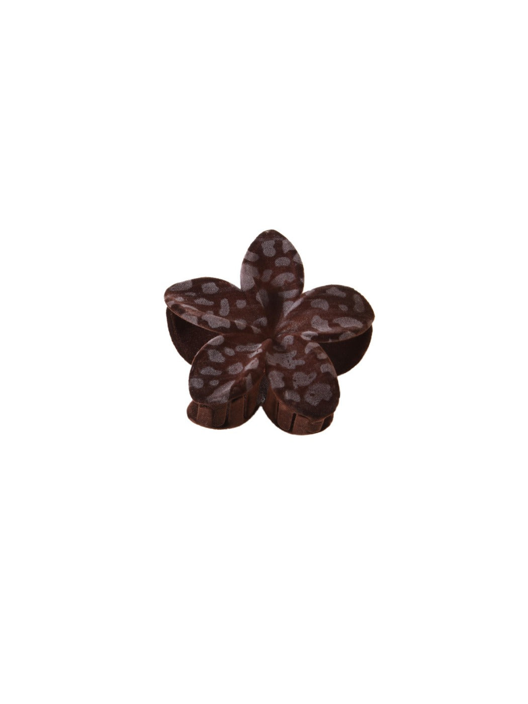 Beau - Chic Polka Dot Flower Hair Claw Clip