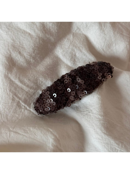 Beau - Irregular Sequin Oval Hair Clip