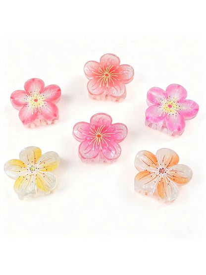 Beau - Elegant Floral Shaped Hair Claw Clip