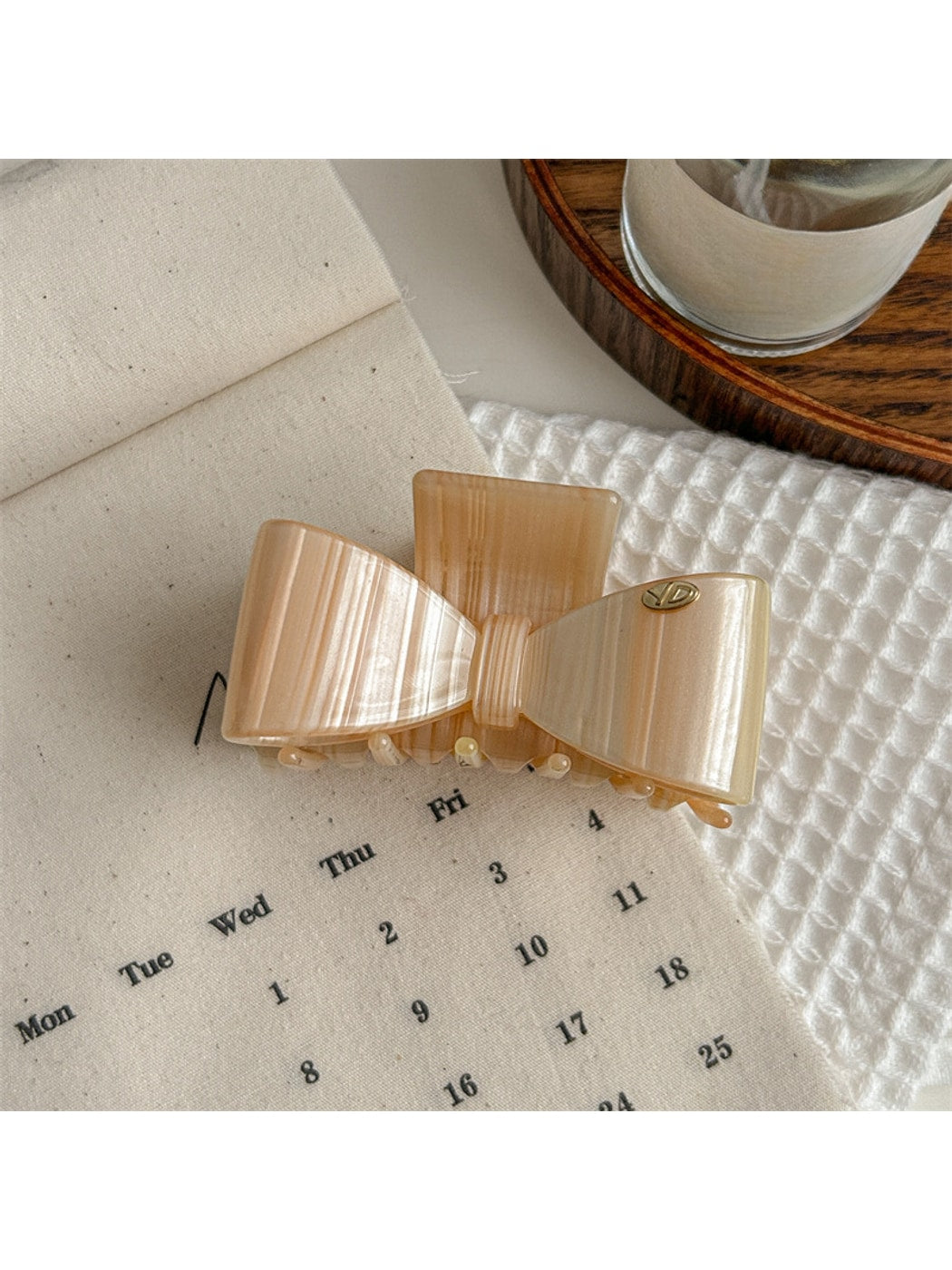 Beau - Butterfly Bow Acetate Hair Claw Clip
